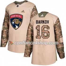 Adidas Maillot de Hockey Florida Panthers Aleksander Barkov 16 2017-2018 Camo Veterans Day Practice Authentic - Homme